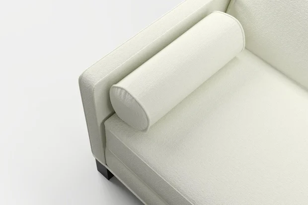 Photo of the fabric Duel Bone swatch by James Dunlop FibreGuard. Use for Upholstery, Accessory. Style of Plain, Texture