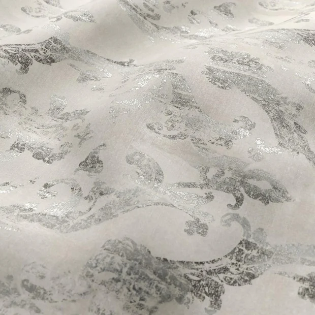 Photo of the fabric Congress Feather swatch by Zepel. Use for Curtains, Upholstery, Accessory, Top of Bed. Style of Traditional, Velvet