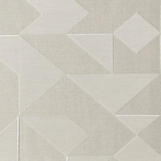 Photo of the fabric Tangram 14557 707 swatch by Fischbacher 1819. Use for Curtains. Style of Geometric, Texture