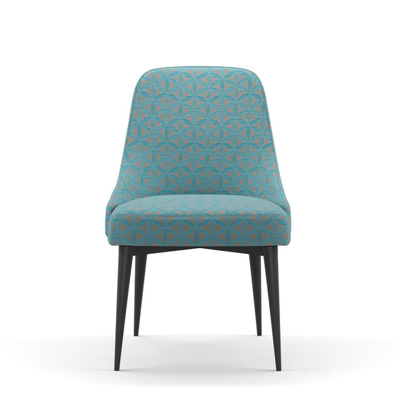 Photo of the fabric Tapa Aqua swatch by James Dunlop. Use for Upholstery, Accessory. Style of Geometric