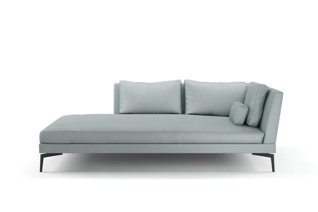 Photo of the fabric Prato Opal swatch by Mokum. Use for Upholstery, Accessory. Style of Plain, Texture