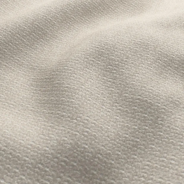 Photo of the fabric Plush Birch swatch by Zepel FibreGuard. Use for Upholstery, Accessory, Top of Bed. Style of Chenille, Plain