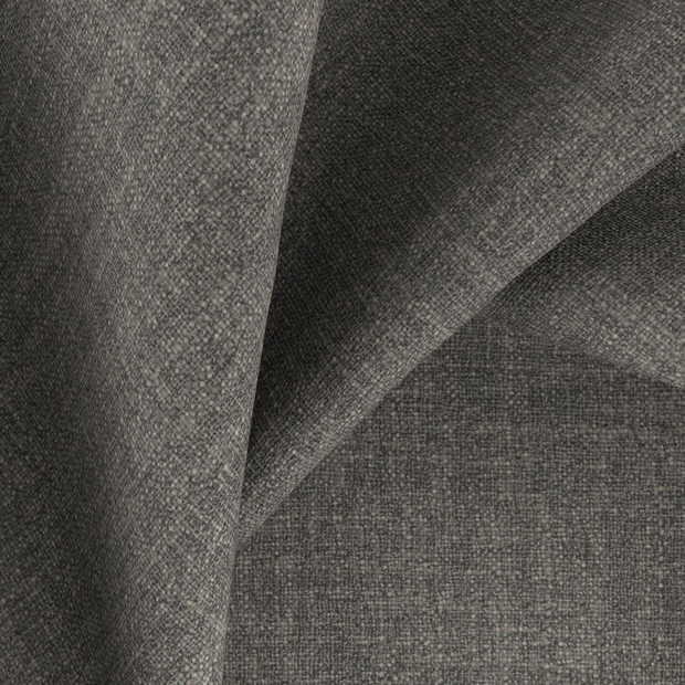 Photo of the fabric Motion Charcoal swatch by Zepel. Use for Curtains. Style of Plain, Texture