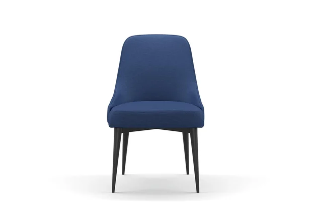 Photo of the fabric Urban Cobalt swatch by James Dunlop. Use for Curtains, Upholstery, Accessory. Style of Plain, Texture