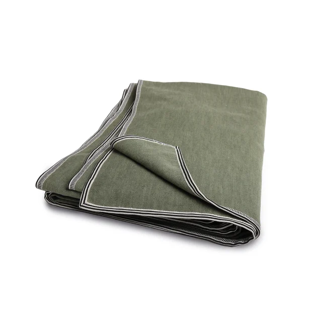 Photo of the fabric Guethary Throw 130X200 200 04 07 swatch by Casamance. Use for Throw
