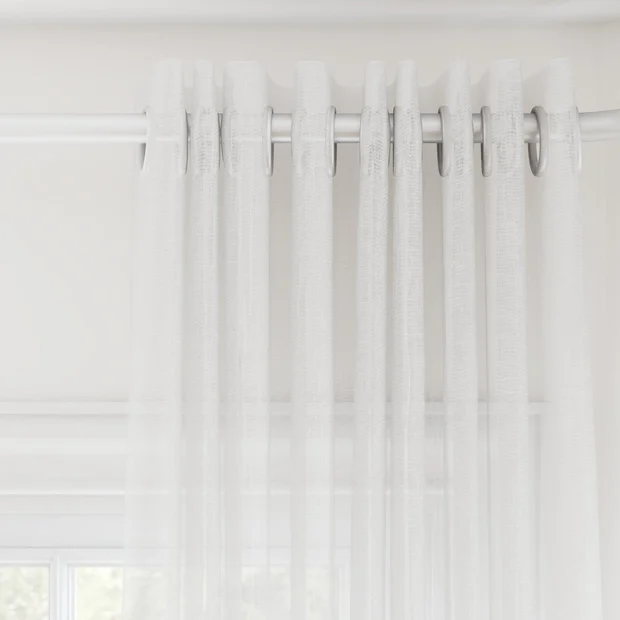 Photo of the fabric Sonata Ice swatch by James Dunlop. Use for Curtains. Style of Plain, Texture