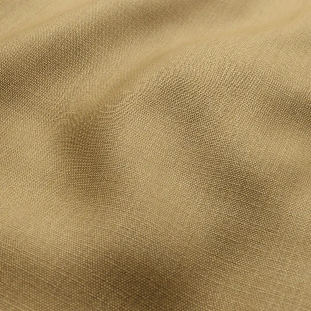 Photo of the fabric Linex Pecan swatch by Zepel. Use for Curtains, Upholstery, Accessory, Top of Bed. Style of Plain, Texture