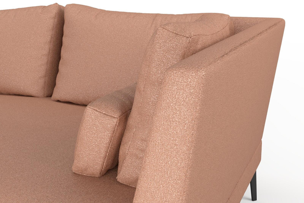 Photo of the fabric Mahana Lychee swatch by Mokum. Use for Upholstery, Accessory. Style of Plain, Taffeta