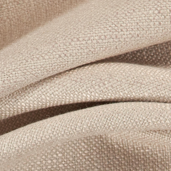 Photo of the fabric Unos Sesame swatch by Zepel. Use for Curtains, Upholstery, Accessory, Top of Bed. Style of Plain, Taffeta