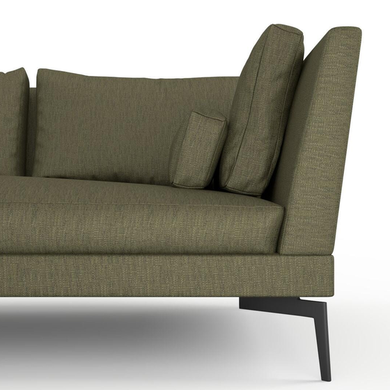Photo of the fabric Pandanus Agave swatch by Mokum. Use for Upholstery. Style of Plain, Taffeta