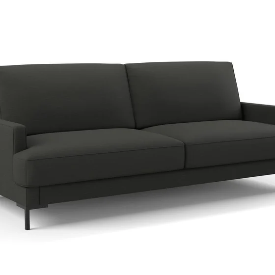 Photo of the fabric Ficus Soot swatch by Mokum. Use for Upholstery, Accessory. Style of Plain, Texture