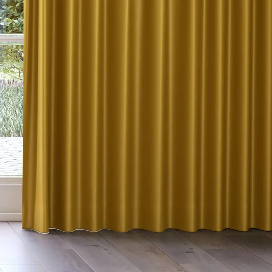 Photo of the fabric Sleek Artisan swatch by James Dunlop. Use for Curtains, Accessory, Top of Bed. Style of Plain, Taffeta