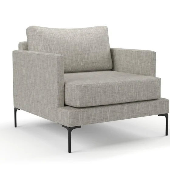 Photo of the fabric Ficus Zinc swatch by Mokum. Use for Upholstery, Accessory. Style of Plain, Texture