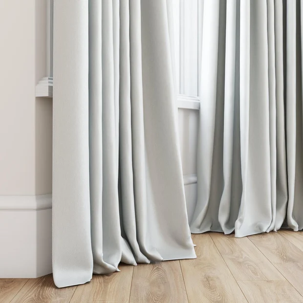 Photo of the fabric Dream Weaver 300 Micro swatch by James Dunlop. Use for Curtains. Style of Dim Out, Plain