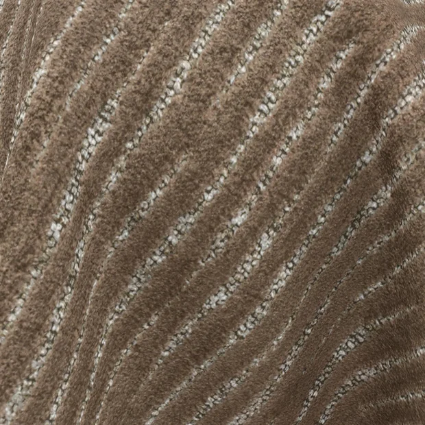 Photo of the fabric Mardi Gras Funghi swatch by Zepel. Use for Upholstery, Accessory, Top of Bed. Style of Abstract, Velvet