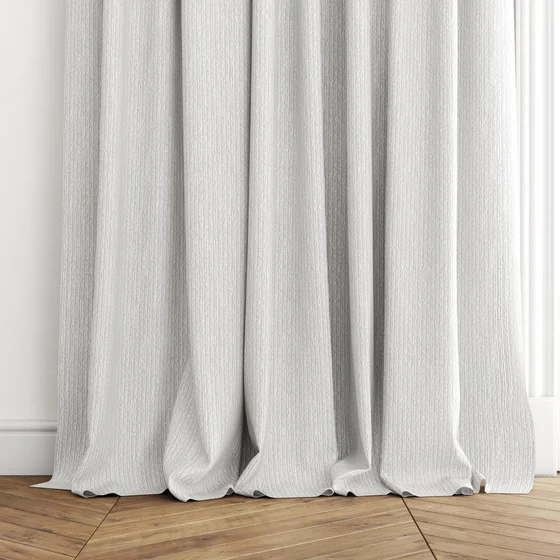 Photo of the fabric Semblance Angora swatch by James Dunlop. Use for Sheer Curtains. Style of Plain, Sheer