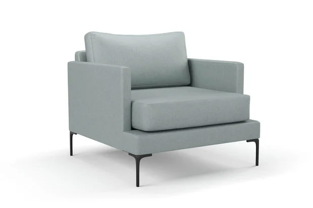 Photo of the fabric Prato Opal swatch by Mokum. Use for Upholstery, Accessory. Style of Plain, Texture