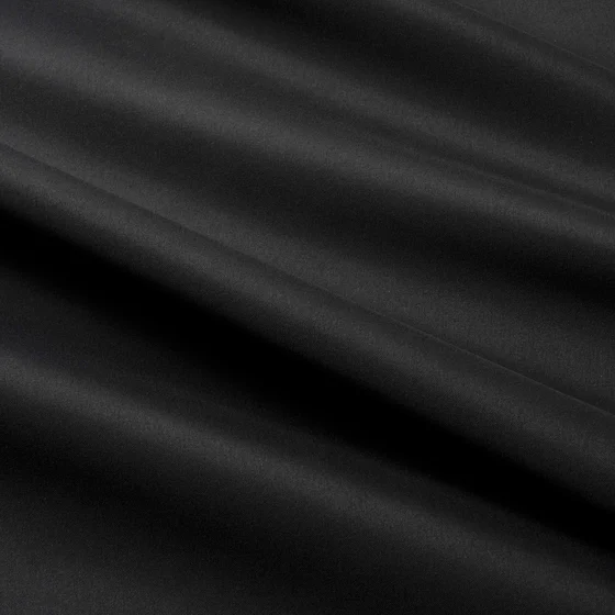 Photo of the fabric Aspro Blackout Onyx swatch by Zepel. Use for Curtain Lining. Style of Plain