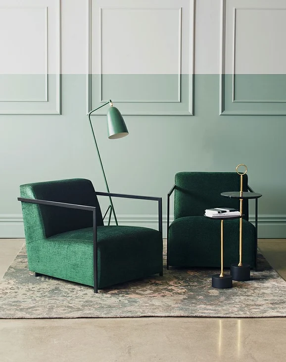 Photo of the fabric Carter Sail in situ by James Dunlop. Use for Upholstery, Accessory. Style of Plain, Texture