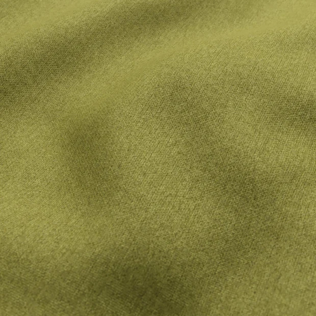 Photo of the fabric Devon Moss swatch by Zepel. Use for Upholstery, Accessory, Top of Bed. Style of Plain, Texture