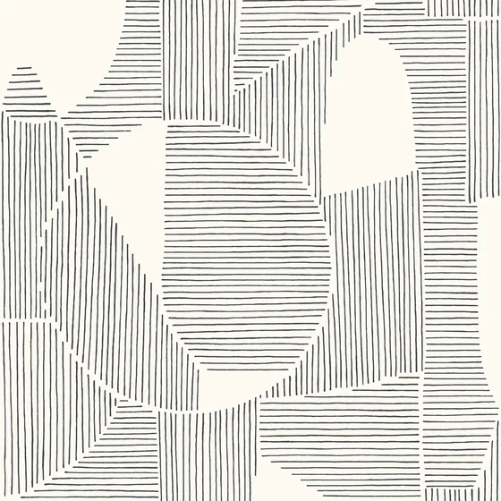 Photo of the fabric Graphique Wallpaper 8612 8612 91 27 swatch by Casadeco. Use for Wall Covering. Style of Texture