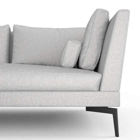 Photo of the fabric Pahi Seafoam swatch by Mokum. Use for Upholstery, Accessory. Style of Plain, Taffeta