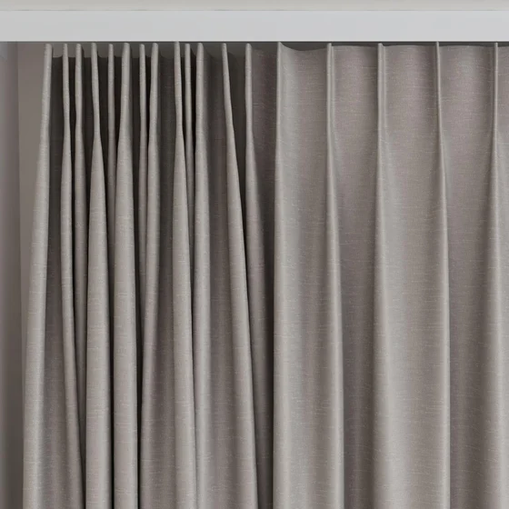 Photo of the fabric Silk Road Aloy swatch by James Dunlop Essentials. Use for Curtains, Accessory. Style of Plain, Texture