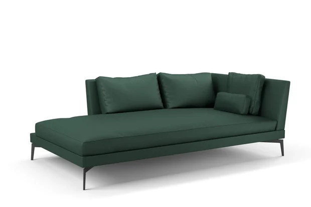 Photo of the fabric Como Juniper swatch by Mokum. Use for Upholstery, Accessory. Style of Plain, Texture