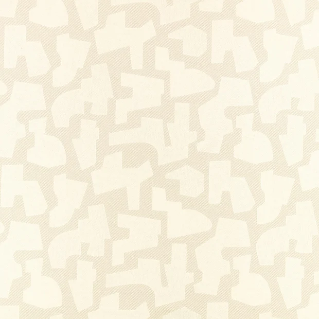 Photo of the fabric Jigsaw Z802 01 swatch by Zinc. Use for Curtains, Upholstery, Accessory. Style of Embroidery, Geometric