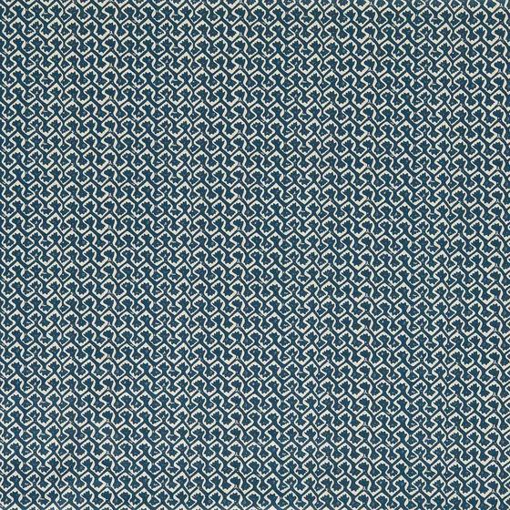 Photo of the fabric Kalpa F1810 4 swatch by Clarke & Clarke. Use for Curtains, Accessory, Top of Bed. Style of Geometric, Print