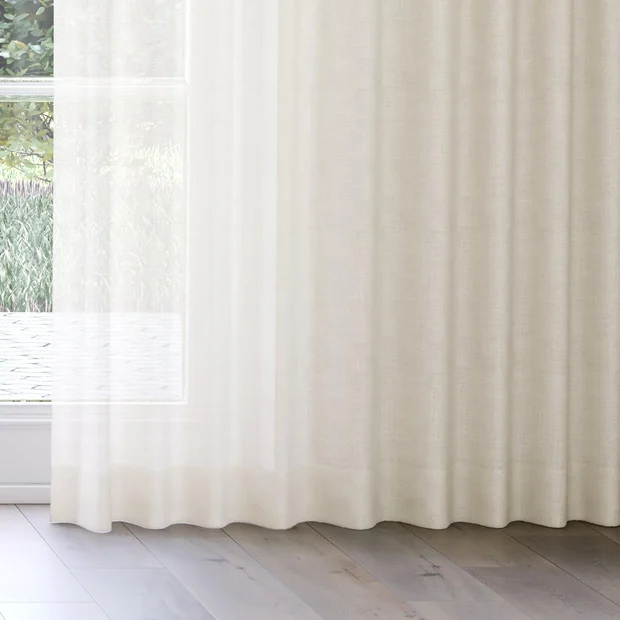 Photo of the fabric Element Salt swatch by James Dunlop. Use for Curtains. Style of Plain, Texture