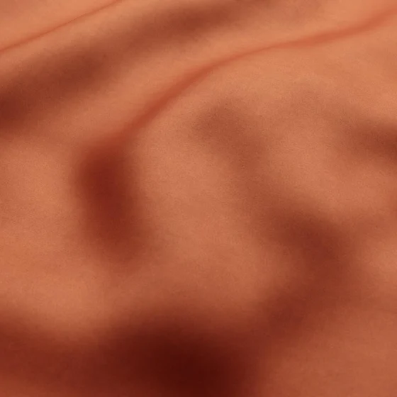 Photo of the fabric Warlock Chili swatch by Zepel. Use for Curtains, Upholstery, Accessory, Top of Bed. Style of Plain, Velvet