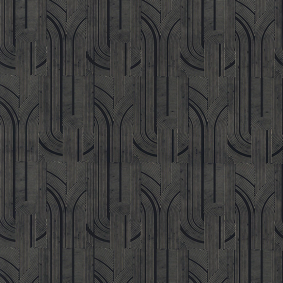 Photo of the fabric Porte Doree Wp 7628 7628 2344 swatch by Casamance. Use for Wall Covering. Style of Geometric, Print