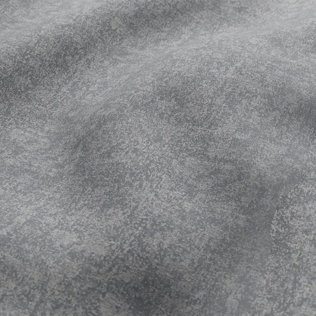 Photo of the fabric Avalon FR Blackout Steel swatch by James Dunlop Essentials. Use for Curtains. Style of Plain, Texture