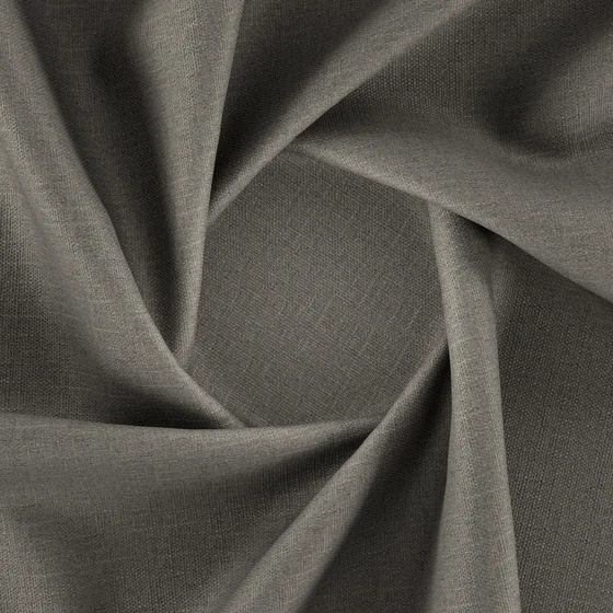 Photo of the fabric Cyborg Slate swatch by Zepel FibreGuard. Use for Curtains, Upholstery, Accessory, Top of Bed. Style of Plain, Taffeta
