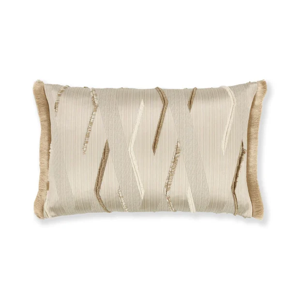 Photo of the fabric Zaida Cushion Case 60X40 Rbx181 01 swatch by Black Edition. Use for Cushion Cover