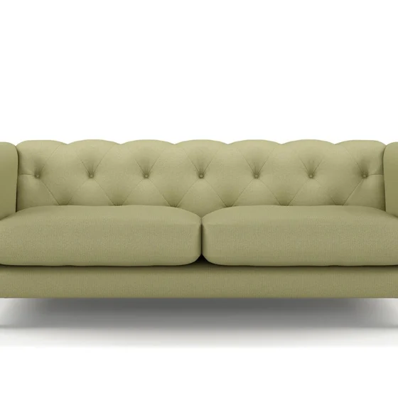Photo of the fabric Upstage Grass swatch by James Dunlop FibreGuard. Use for Upholstery, Accessory. Style of Plain, Texture