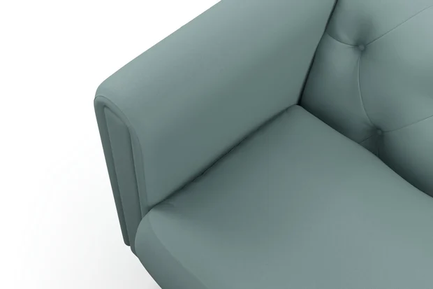 Photo of the fabric Vela Sky swatch by James Dunlop FibreGuard. Use for Curtains, Upholstery, Accessory, Top of Bed. Style of Plain, Velvet