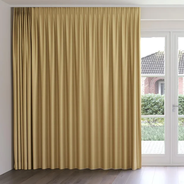 Photo of the fabric Luxe Seagrass swatch by James Dunlop Essentials. Use for Curtains, Accessory, Top of Bed. Style of Plain, Texture