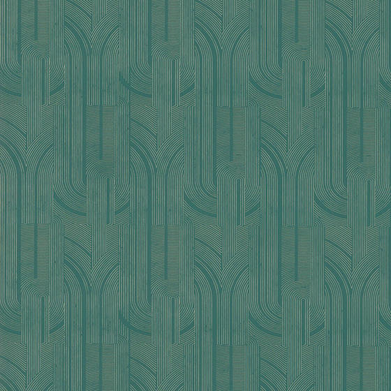 Photo of the fabric Porte Doree Wp 7628 7628 2038 swatch by Casamance. Use for Wall Covering. Style of Geometric, Print