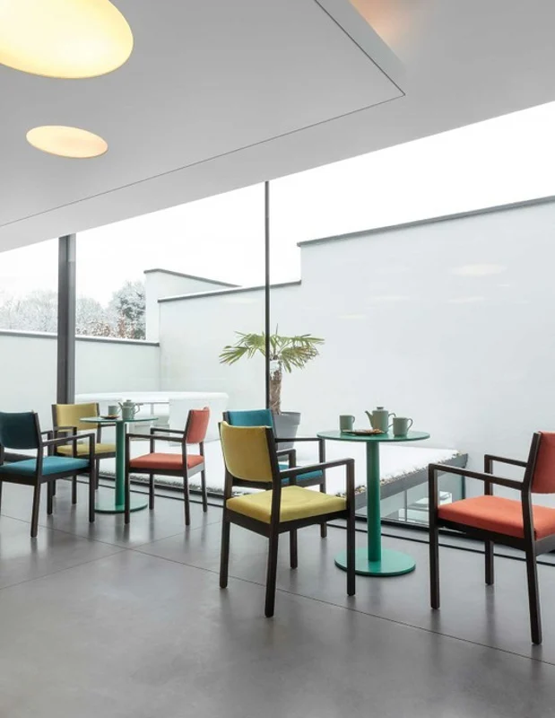 Photo of the fabric Combo Olive in situ by Zepel FibreGuard Pro. Use for Upholstery, Accessory. Style of Plain, Velvet