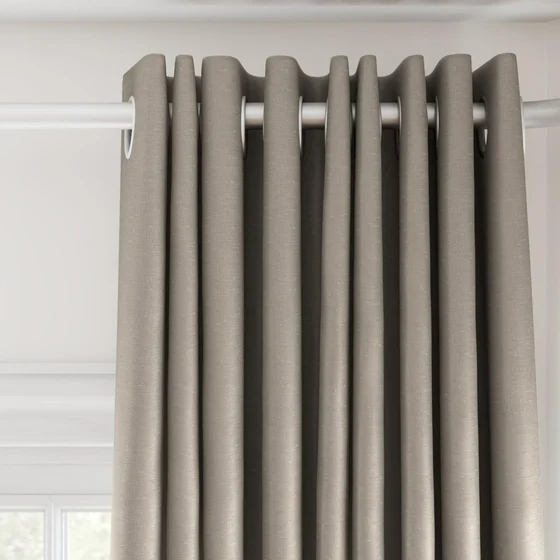 Photo of the fabric Silk Road Shimmer swatch by James Dunlop Essentials. Use for Curtains, Accessory. Style of Plain, Texture