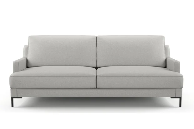 Photo of the fabric Prato Fog swatch by Mokum. Use for Upholstery, Accessory. Style of Plain, Texture