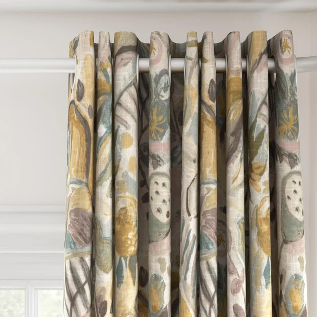 Photo of the fabric Charleston Meadow swatch by James Dunlop. Use for Curtains, Accessory. Style of Floral And Botannical