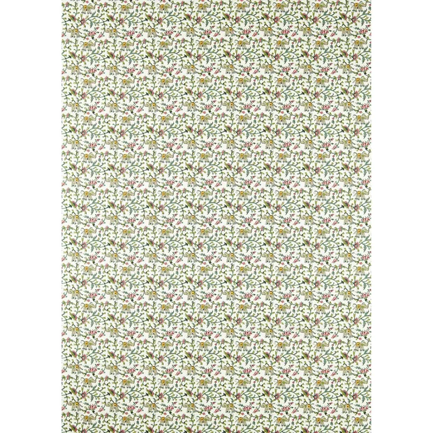 Photo of the fabric Hathi F1812 4 swatch by Clarke & Clarke. Use for Curtains, Accessory, Top of Bed. Style of Floral And Botannical, Print