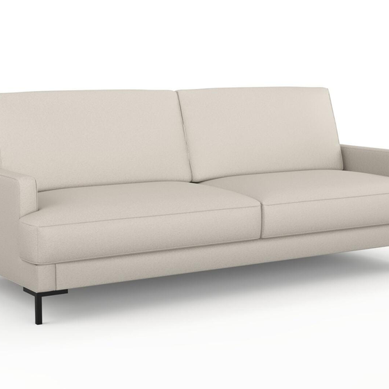 Photo of the fabric Epitome Eggshell swatch by Mokum. Use for Upholstery, Accessory. Style of Plain, Taffeta