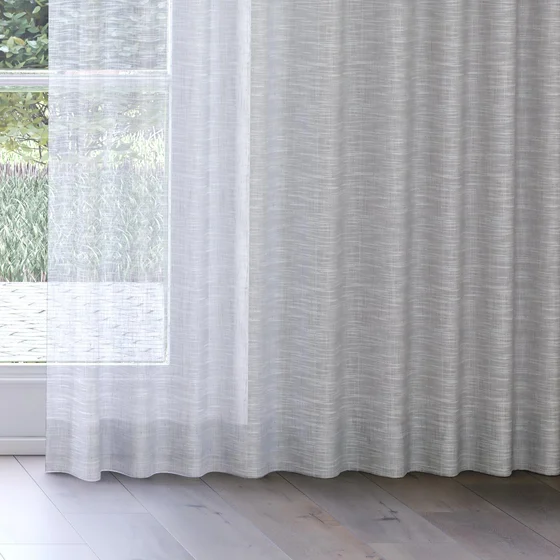 Photo of the fabric Zip Mouse swatch by James Dunlop. Use for Sheer Curtains. Style of Plain, Sheer
