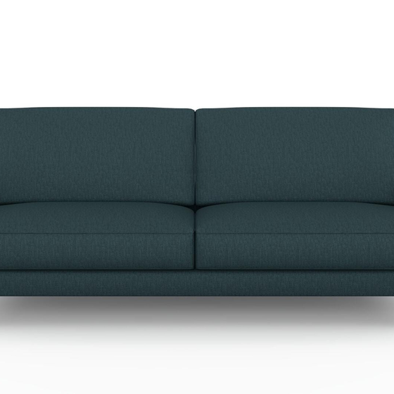 Photo of the fabric Pandanus Lagoon swatch by Mokum. Use for Upholstery. Style of Plain, Taffeta