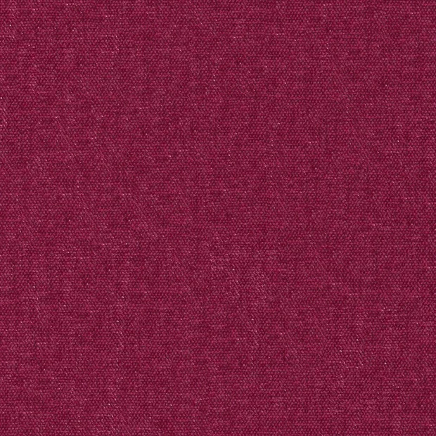 Photo of the fabric Amigo Beet swatch by Zepel. Use for Curtains, Upholstery, Accessory, Top of Bed. Style of Chenille, Plain