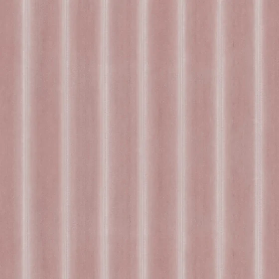 Photo of the fabric Cordial Petal swatch by Zepel FibreGuard. Use for Curtains, Upholstery, Accessory, Top of Bed. Style of Stripe, Velvet